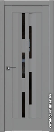 

Межкомнатная дверь ProfilDoors 30U 70x200 (манхэттен, стекло черный триплекс)