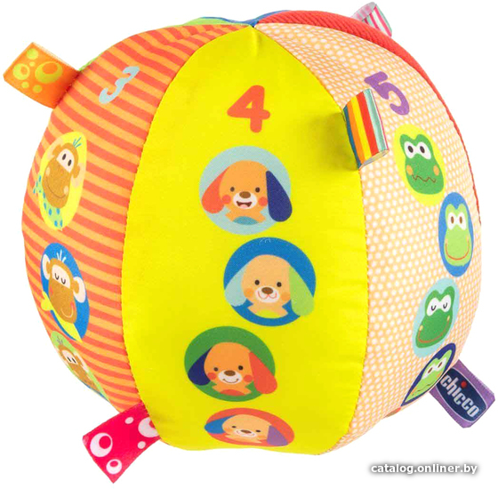

Погремушка Chicco Музыкальный мячик 340728484