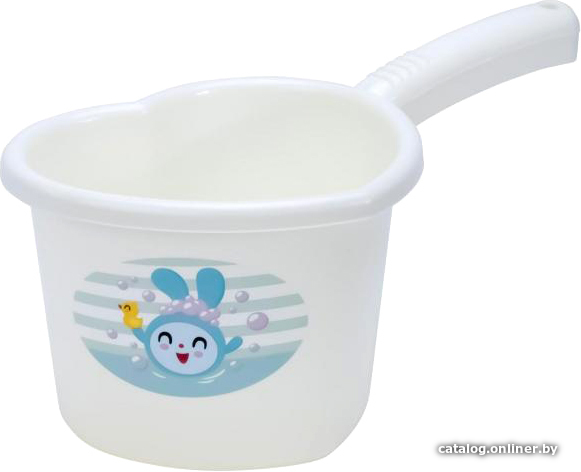 

Ковшик для купания Lalababy Малышарики 1.5 л (молочный)