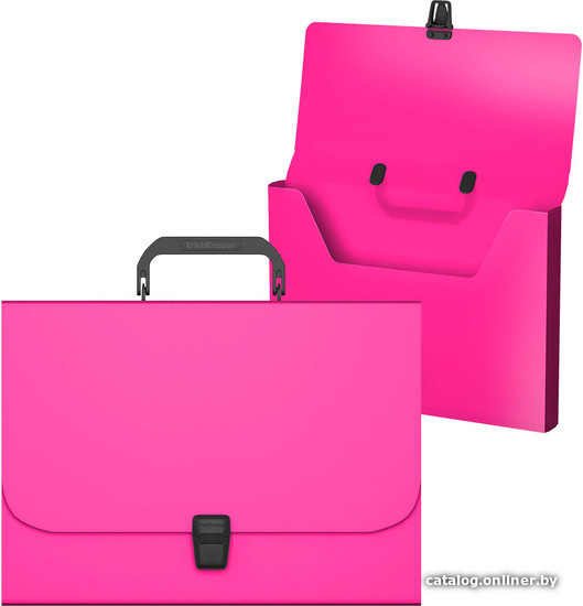 

Папка-портфель Erich Krause Matt Neon 50451 (розовый)