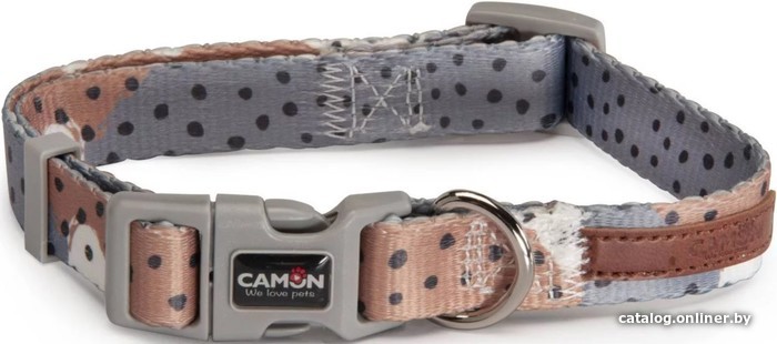 

Ошейник Camon DC118/A.01 (регулируемый серый в крапинку)