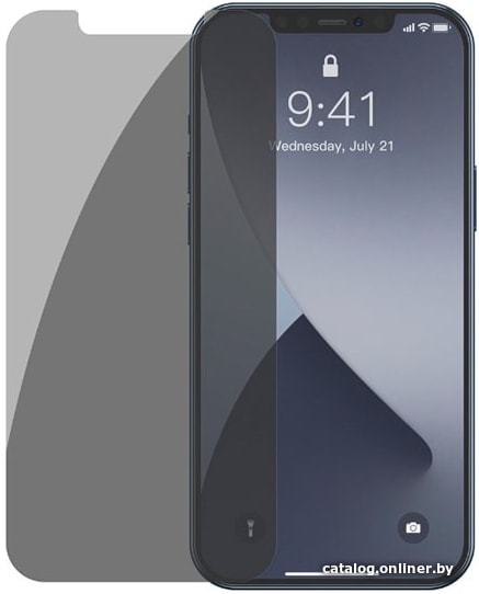 

Защитное стекло Baseus Full-glass Anti-peeping Tempered для iPhone 12 Pro Max