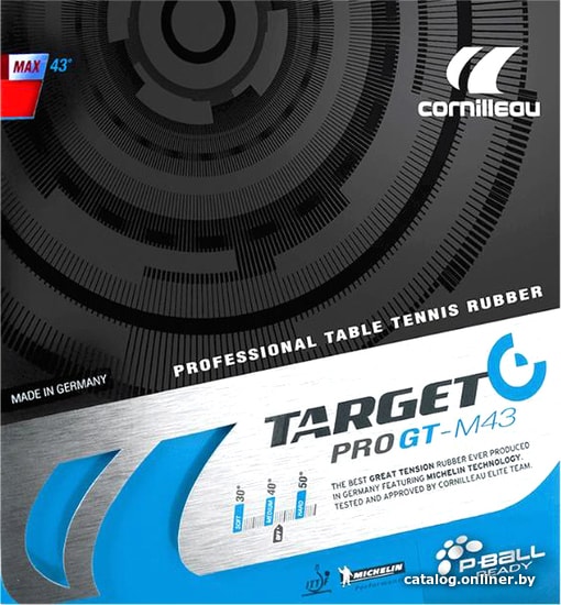 

Накладка на ракетку Cornilleau Target Pro GT-M43 Max (черный)