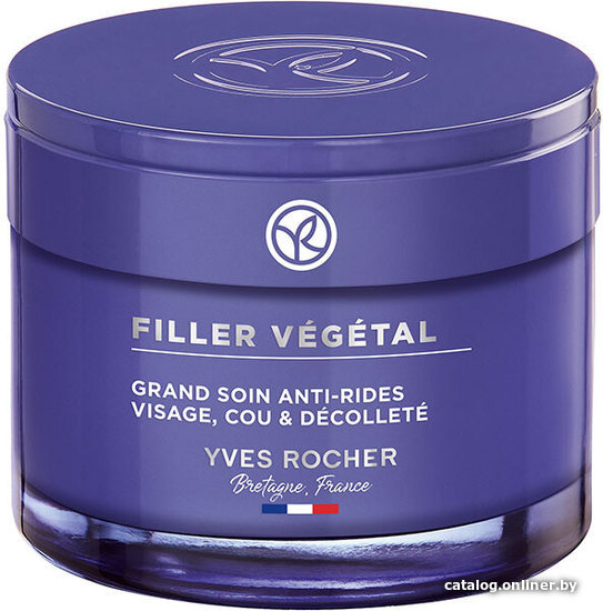 

Yves Rocher Filler Vegetal Интенсивный крем от морщин для лица шеи и декольте 75 мл
