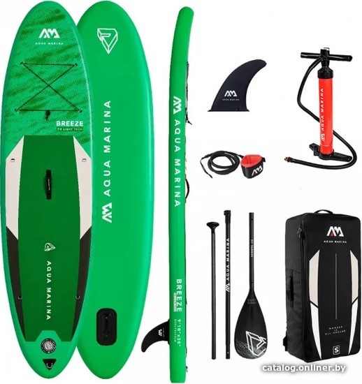 

Сапборд Aqua Marina Breeze 9'10" S22 с насосом, веслом и страховочным лишем
