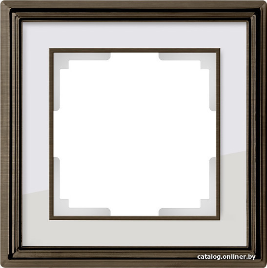 

Рамка Werkel Palacio WL17-Frame-01 (бронза/белый)