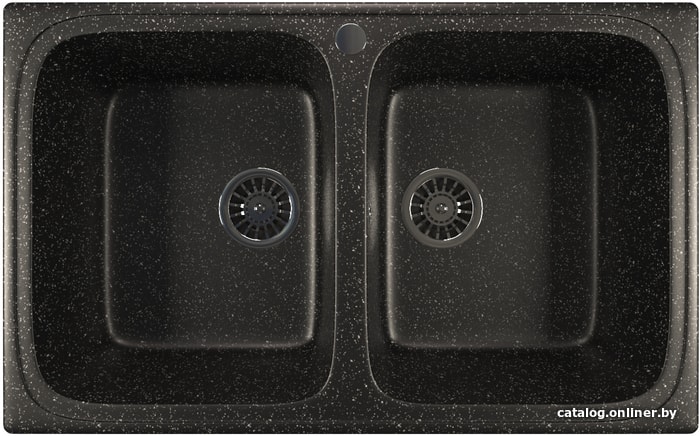 

Кухонная мойка Mixline ML-GM23 (черный 308) 525186