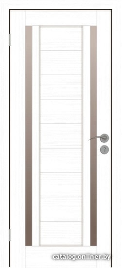

Межкомнатная дверь IstokDoors Микс-6 ДЧ 80x200 (ясень белый/стекло бронза)