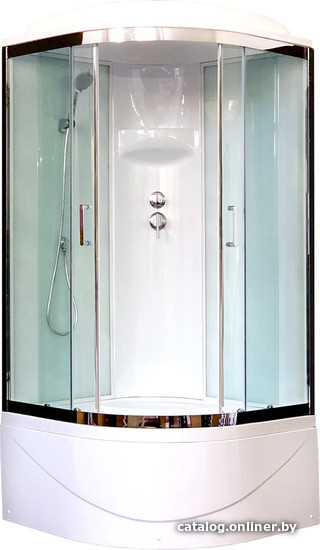 

Душевая кабина Royal Bath RB90BK6-WT-CH 90x90