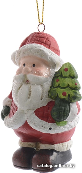 

Елочная игрушка Albero Di Natale Санта с елочкой 5.5х5х7.5 см 633401-2