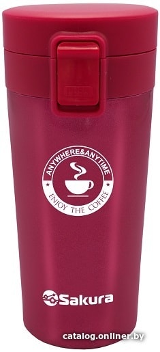 

Термокружка Sakura TM-01-380P 0.38л (розовый)