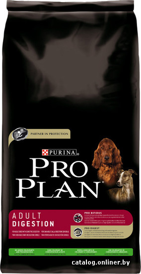 

Сухой корм для собак Pro Plan Adult Digestion Lamb & Rice 14 кг
