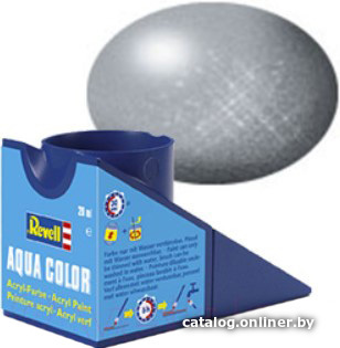 

Краска для моделей Revell Aqua Color 7026191 (сталь металлик, 18 мл)