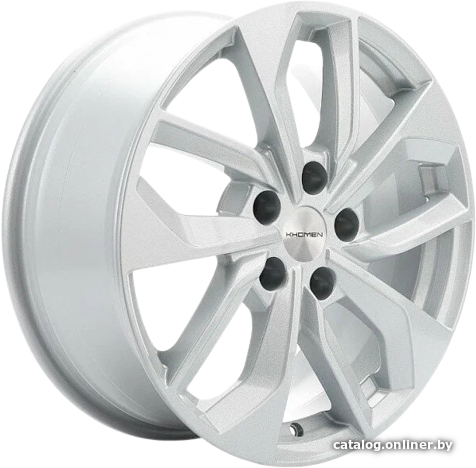 

Литые диски Khomen KHW1703 17x7" 5x112мм DIA 66.6мм ET 46мм F-Silver