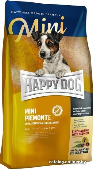 

Сухой корм для собак Happy Dog Mini Piemonte 4 кг