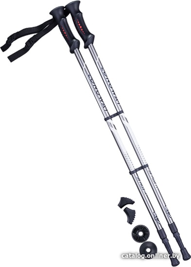 

Палки для скандинавской ходьбы Berger Longway 77-135 (черный/серый)