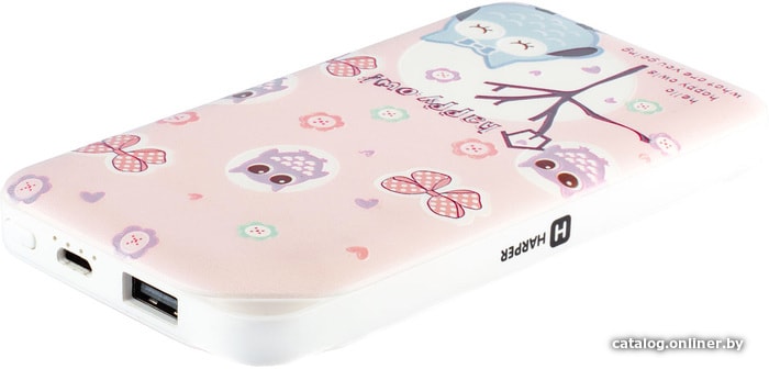 

Внешний аккумулятор Harper PB-0019 (розовый)
