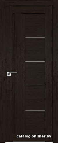

Межкомнатная дверь ProfilDoors 2.10XN 90x200 (дарк браун, стекло белый триплекс)