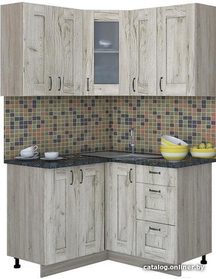 

Готовая кухня Интерлиния Мила Хольц 12x13 (дуб серый)