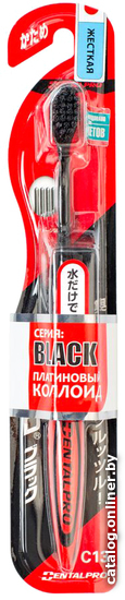 

Зубная щетка DentalPro Black Compact Head Жесткая 206011