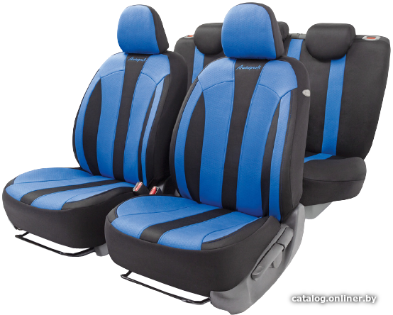 

Комплект чехлов для сидений Autoprofi Perfomance PRF-1505 (черный/синий)