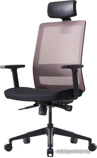 

Кресло Bestuhl S30G110L (черная крестовина, черный/красный)