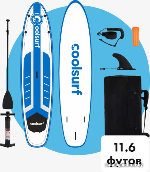 

Сапборд Coolsurf Coolsurf 11.6ft (синий)