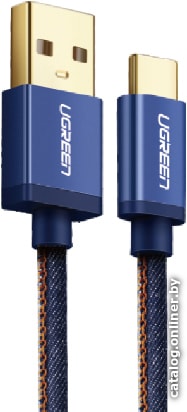

Кабель Ugreen US250 40344 1 м (синий)