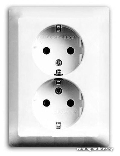 

Розетка ABB Basic 55 2021-0-0378 (белый)
