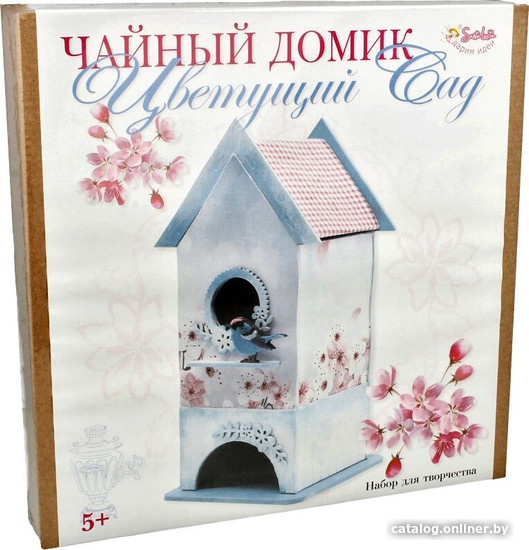 

Набор для создания поделок/игрушек Санта Лючия Цветущий сад для создания чайного домика 3364