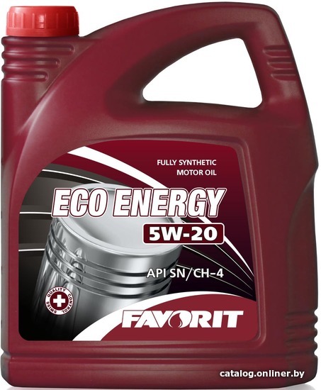 

Моторное масло Favorit Eco Energy SAE API SN/CH-4 5W-20 5л