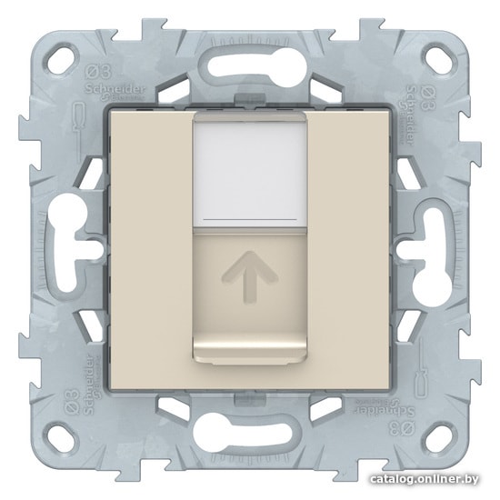 

Розетка компьютерная Schneider Electric Unica New NU541144 (Бежевый)