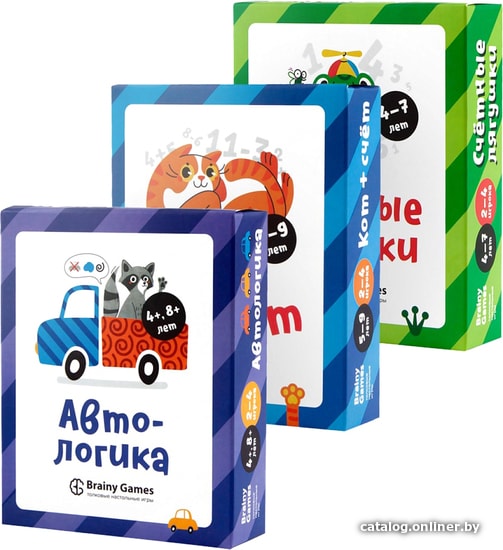 

Развивающая игра Brainy Games Логика и счет УМ571