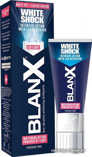 

Зубная паста BlanX White Shock + LED-активатор