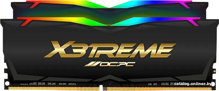 

Оперативная память OCPC X3 RGB Black Label 2x16ГБ DDR4 4000 МГц MMX3A2K32GD440C19BL