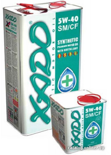 

Моторное масло Xado Atomic Oil 5W-40 SM/CF 4л