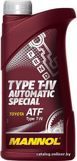 

Трансмиссионное масло Mannol Type T-IV Automatic Special 1л