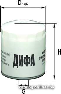 

Масляный фильтр Difa DIFA5003