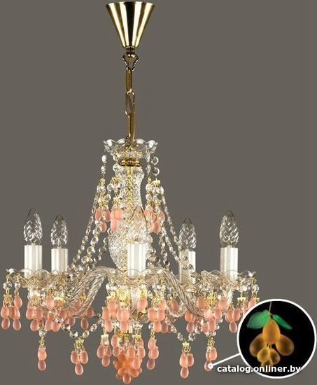 

Подвесная люстра ArtGlass Rosana V. Vino Yellow