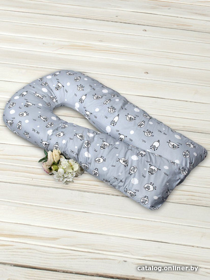 

Подушка для беременных Amarobaby Exclusive Soft Collection 101 барашек AMARO-40U-SCB