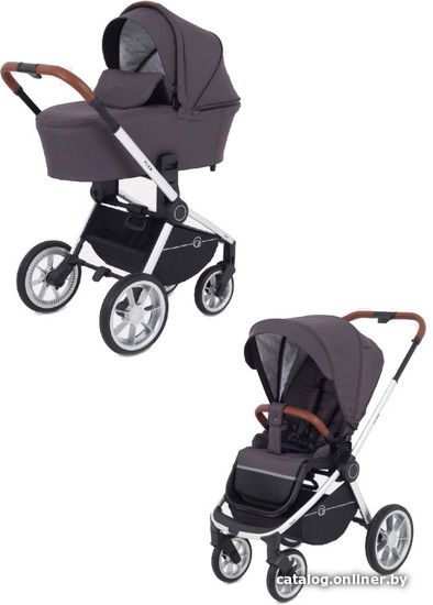 

Универсальная коляска Rant Flex 2022 RA070 (2 в 1, moon grey)