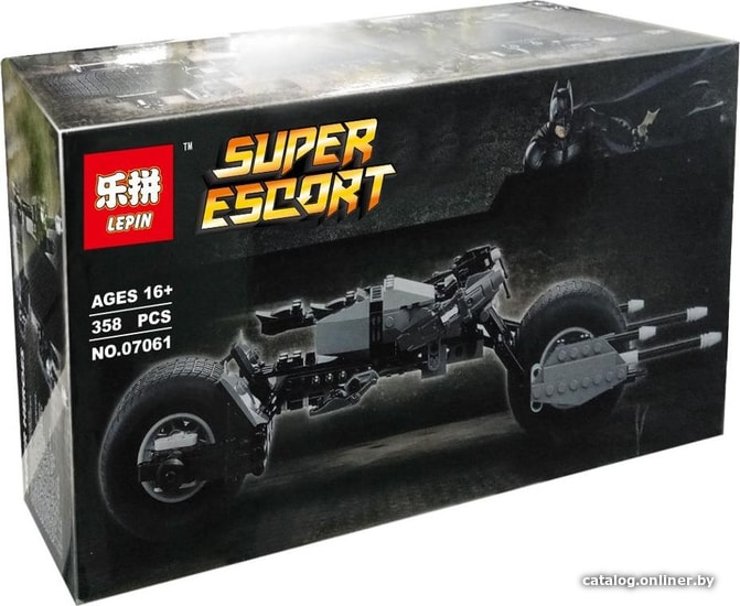 

Конструктор Lepin 07061 Мотоцикл Бэтмена