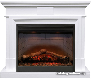 

Каминокомплект Smolcom Stamford MB/JUP/SYM26 с Dimplex Symphony 26 (бьянка белый)
