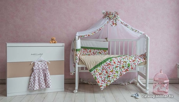 

Постельное белье Polini Kids Кантри (7 предметов, зеленый)