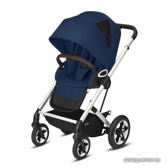 

Универсальная коляска Cybex Talos S Lux (SLV navy blue)