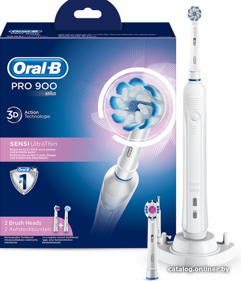 Oral-B Pro 900 Sensi UltraThin электрическую зубную щетку купить в Минске