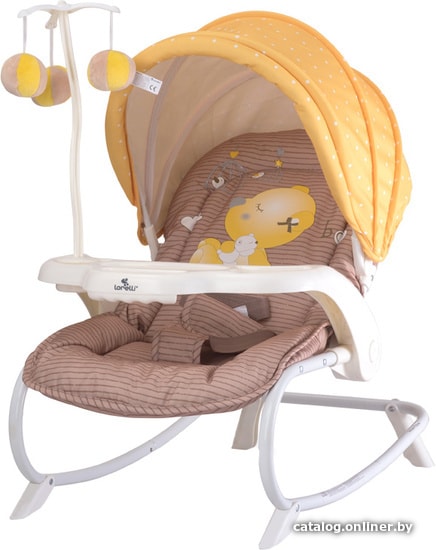 

Шезлонг Lorelli Dream Time 2018 Beige&Yellow My Baby