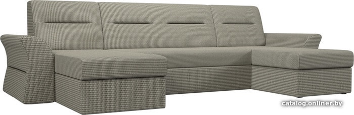 

П-образный диван Mebelico Клайд 109318 (корфу, серый)