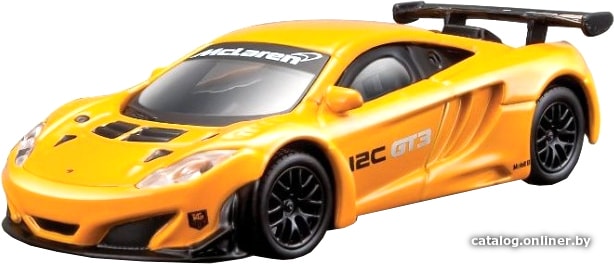 

Легковой автомобиль Bburago McLaren 12C GT3 18-38014 (желтый)