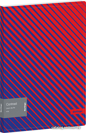 

Папка для бумаг Berlingo Contrast FSc_A4043 (красный)